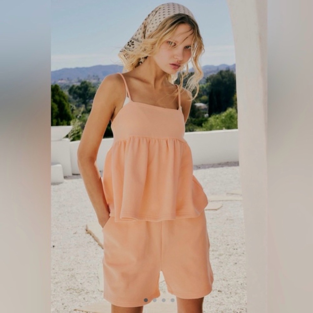 Free People Free-est 2 piece Stella Terry Short Set.
New with tags.